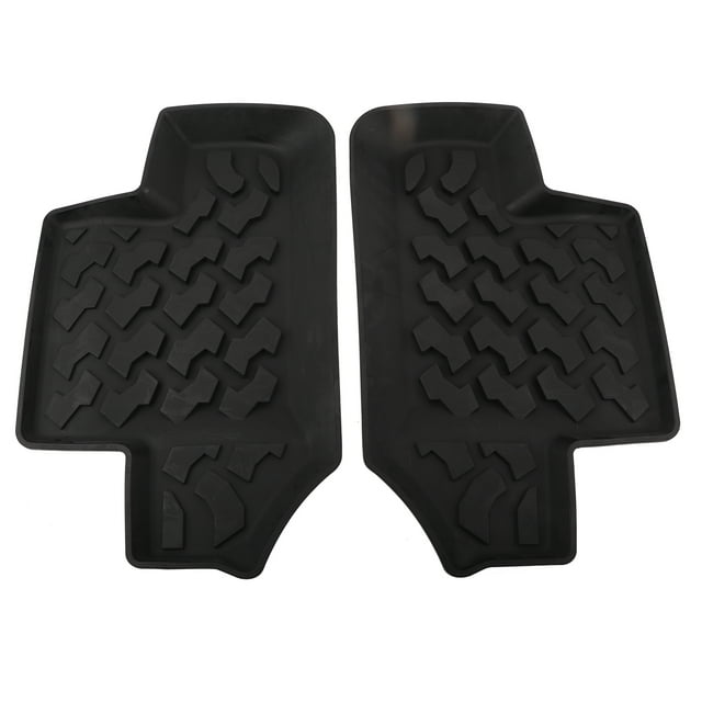 Car Rear Liner,Pair Rear Floor Mat Floor Mat Rear Seat Floor Mat Rugged and Tough