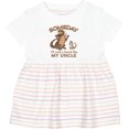 thumbnail image 3 of Inktastic Someday I'll Rock a Beard Like My Uncle-bearded Dragons Girls Baby Dress, 3 of 5