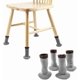 thumbnail image 2 of 24pcs Chair Leg Socks With Felt Pads, High Elastic Knitted Wood Floor Protectors, 2 of 5