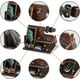 thumbnail image 4 of Regalo para hombres y mujeres, regalo del Día del Padre, organizador de escritorio multifuncional y estación, soporte de madera para teléfono, monedero y organizador de relojes, cumpleaños, 4 of 5