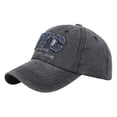 thumbnail image 1 of Casquette de Baseball Brodée Lavée pour Hommes Casquette Couple, 1 of 3