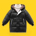 thumbnail image 2 of Ketyyh-chn99 Manteau Fille Grande Enfant Manteau d'Hiver 3 en 1 Lourd Coquille Coupe-Vent et Hydrofuge Doublure, 2 of 4