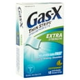 thumbnail image 2 of Gas-X Thin Strips Extra Strength Peppermint Individually Packed Strips, 18 count, 2 of 5
