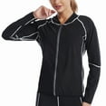 thumbnail image 2 of Zhaomeidaxi Women Sauna Jacket Slimming Sweat Sauna Suit Sauna Shirt Long Sleeve Workout Tops Body Shaper, 2 of 8