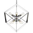 thumbnail image 4 of Golden Lighting 2083-10P CH Architecte Pendentif 10 Lumières&44; Chrome, 4 of 7