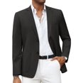 thumbnail image 2 of COOFANDY Mens Casual Sport Coat Lightweight Two Button Blazer Slim Fit Business Jackets, 2 of 9