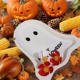 thumbnail image 5 of NWOKYZGH 1Pc Ceramic Ghost Plate, Reusable Halloween Plate for Everything from Desserts, Salads, Snacks, Candy, Appetizers and More, 5 of 6