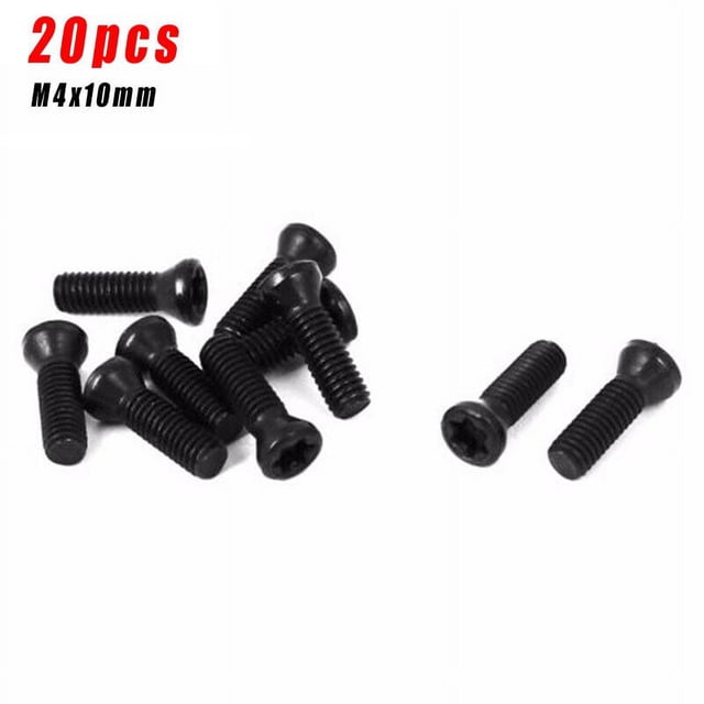 BTOER 20pcs M2.5 for M3.5 Torx Screws For Replaces Carbide rt CNC Lathe Tools