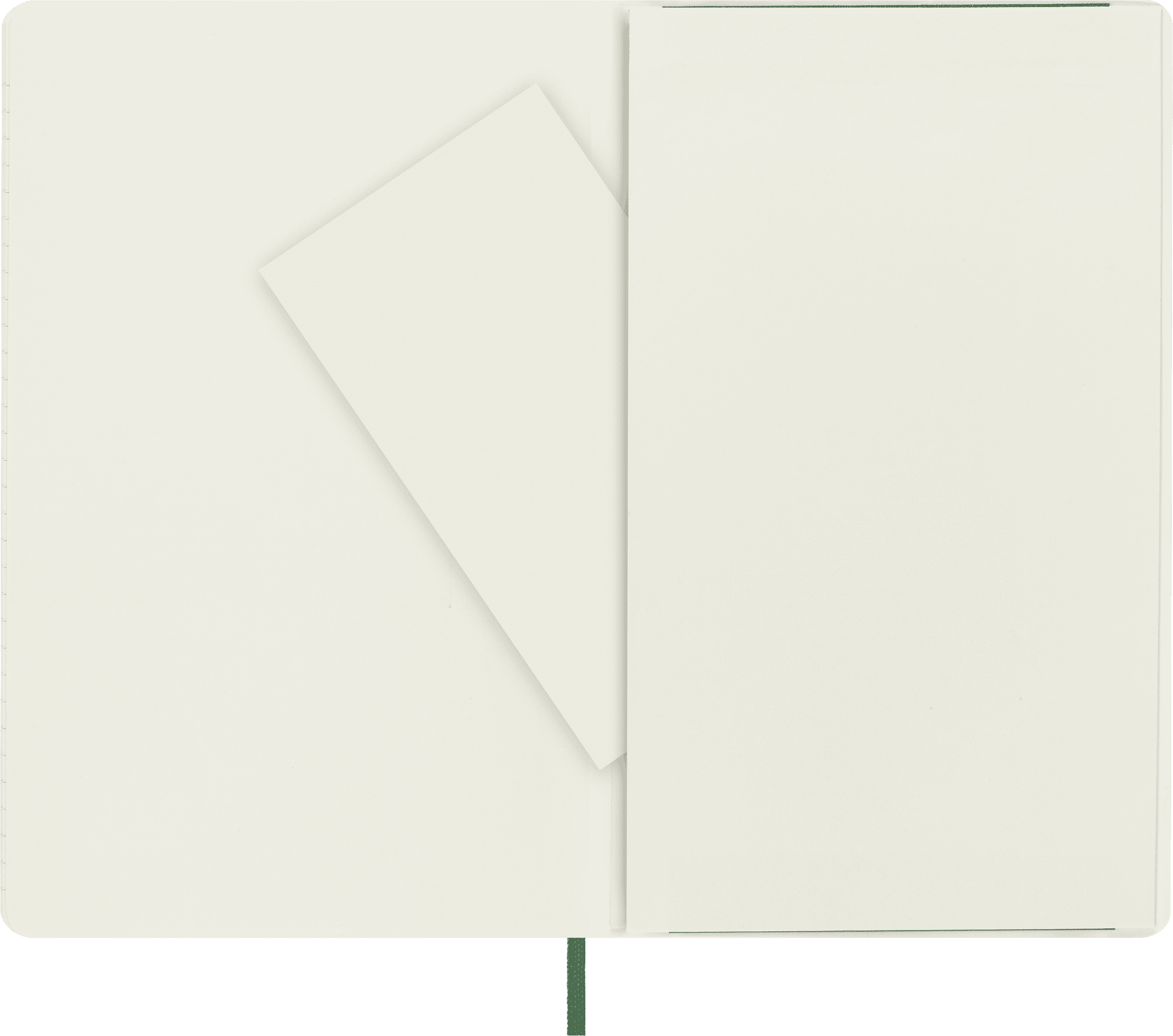 (2 pack) Moleskine Classic Notebook, Soft Cover, Large (5" 8.25"), Ruled, Myrtle Green