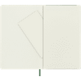 thumbnail image 6 of (2 pack) Moleskine Classic Notebook, Soft Cover, Large (5" 8.25"), Ruled, Myrtle Green, 6 of 8
