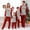 05-Style, variant on Christmas Family Matching Pajamas Long Sleeve Button Down Pj Set Festival Party Sleepwear