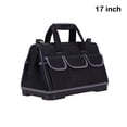 thumbnail image 3 of Youkk Sac à Outils Oxford Imperméable Boîte à Outils de Rangement pour Outils de Menuiserie avec Bandoulière Réglable Type Robuste 3 17 Pouces, 3 of 6