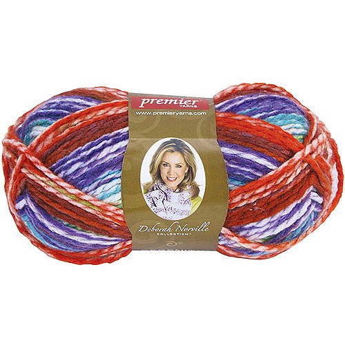 Deborah Norville Collection Serenity Chunky Variegated Yarn Walmart