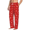 thumbnail image 6 of Gukieu Christmas Print Men's Home Trousers, Elastic Drawstring Home Pajamas Clothing Suitable for Adult Men-Medium, 6 of 6