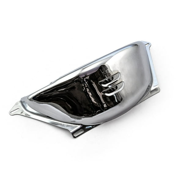 Speedmaster PCE227.1003 Compatible with Chevy Gm Turbo Th350 400 Flywheel Dust Cover Chrome (2 7/8" Starter Slot)