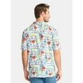 thumbnail image 3 of George Men's and Big Men's Holiday Camp Shirt, Sizes S-3XL, 3 of 5