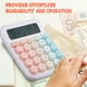 thumbnail image 5 of Calculadora mecánica Calculadora linda Calculadora de funciones básicas Calculadora científica simple para escritorio de oficina, 5 of 5