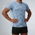 thumbnail image 4 of SCSAlgin Men's Rash Guard Swim Shirt UPF 50+ Sun Protection Quick Dry Cooling Fishing T-Shirt Athletic Performance Top, 4 of 7