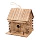 thumbnail image 3 of Casa para pájaros colgante de madera, gran aviario decorativo, accesorio de jardín para exteriores., 3 of 8