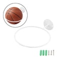thumbnail image 4 of fastboy Heavy-Duty Basketball Ball Hand Holder Wall Mount Display Rack Space-Saving and Secure White 18cm 1Set, 4 of 6