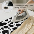 thumbnail image 5 of ZIATUBLES Cow Print Ironing Mat for Tabletop Multifunctional Foldable Ironing Blanket, Portable Travel Ironing Board Alternative Cover Fits Compact Space, 31.5" x 19.6", 5 of 7