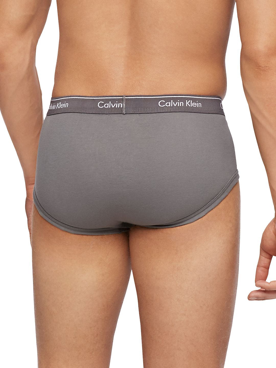 Calvin Klein Underwear Men's White U4000 Classic Cotton 4-pack Briefs Size  S for sale online