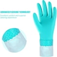 thumbnail image 5 of Dishwashing Gloves Cotton Lining Reusable Clean Gloves for Kitchen 2 Pairs, 5 of 5