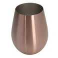 thumbnail image 3 of Beer Mug, Single Layer Recyclable  Rustproof 304 Stainless Steel Drink Cup  For Wine For Bar Rose Gold, 3 of 8