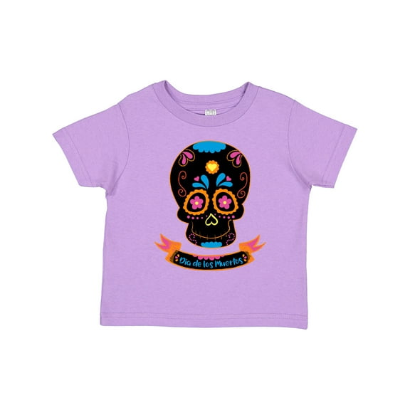 Inktastic Day of the Dead Skull Blk Boys or Girls Toddler T-Shirt