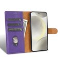 thumbnail image 6 of for Motorola Moto G 5G (2024) Case Wallet,3 Card Slots Holder [RFID Blocking] Soft PU Leather Cover,Shockproof Protective Magnetic Flip Stand Solid Color Business Style Luxury Cases,Purple, 6 of 9