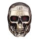 thumbnail image 1 of Máscara de cosplay con forma de calavera de Terminator para Halloween, carnaval, 1 of 2
