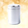 thumbnail image 3 of Miangastore Metal Travel Portable Storage Can Container for Outdoor Camping Travel Tea (Silver), 3 of 8