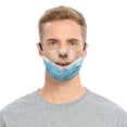 thumbnail image 2 of Mascarilla Facial De Broma Sunnimix Ajustable Reutilizable Para Adulto Artículos De Broma, 2 of 8