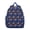 Blue-21, variant on Cartoon Puppy Pattern Student Backpack – Playful Dog Paw Print with Bone and Tail Design, Artistic Watercolor Style for School