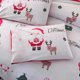 thumbnail image 5 of leyfeng Edredón Juego de funda nórdica Feliz Navidad Regalo Juego de cama Ropa de cama Funda de almohada, 5 of 8
