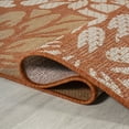 thumbnail image 5 of JONATHAN Y SANTA MONICA 4 x 6 Area Rug, Zinnia Floral Textured Weave - Orange/Cream, SMB110E-4, 5 of 9