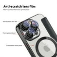thumbnail image 6 of TECH CIRCLE for iPhone 16 Plus Flip Wallet Case 6.7" 2024, Magnetic Clear Back, Compatible with MagSafe, 3 Card Slots, RFID Blocking, Camera Lens Protector, PU Leather Protective Cover, Black, 6 of 8