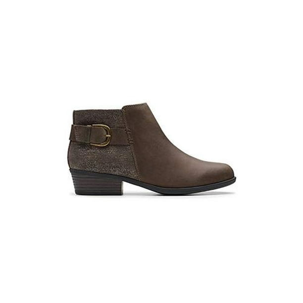 Clarks - Women's Clarks Addiy Kara Ankle Bootie - Walmart.com - Walmart.com
