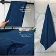 Jessy Home Extra Large 4 Pack Towel Sets, 600 GSM Ultra Soft Navy Blue Bath Sheet Towels