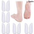 thumbnail image 2 of 5 Pairs Orthotic Insert Adhesive Heel Wedge Gel Shoe Insole for O/X Type Legs, 2 of 4