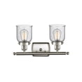 thumbnail image 3 of Innovations Lighting 916-2W Small Bell Small Bell 2 Light 16" Wide Vanity Light - White, 3 of 7