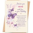 thumbnail image 1 of Tarjeta de felicitación uugtcard, tarjeta de cumpleaños para mamá, de hija e hijo, 1 of 6