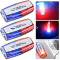 thumbnail image 4 of 3 Uds LED Clip Hombro Advertencia Lámpara Estroboscópica Seguridad Mini Linternas Recargables, 4 of 9