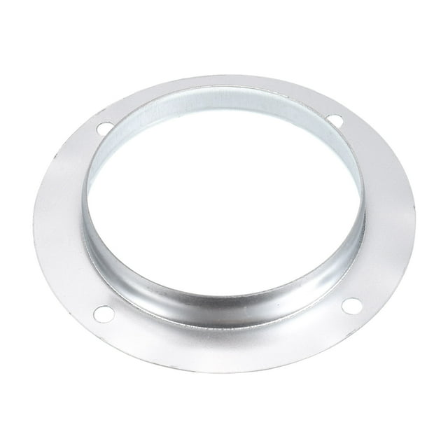 Placa de Montaje de Flange de Conducto Recto Uxcell de 5" para Calefacción, Refrigeración, Ventilación, HVAC de Acero