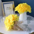 thumbnail image 4 of Durable Fake Yellow Flower,60Pcs Reusable Artificial Marigold Flower Heads for Home,QZS Durable Decoration Accessories for Crafts Decor, 4 of 6
