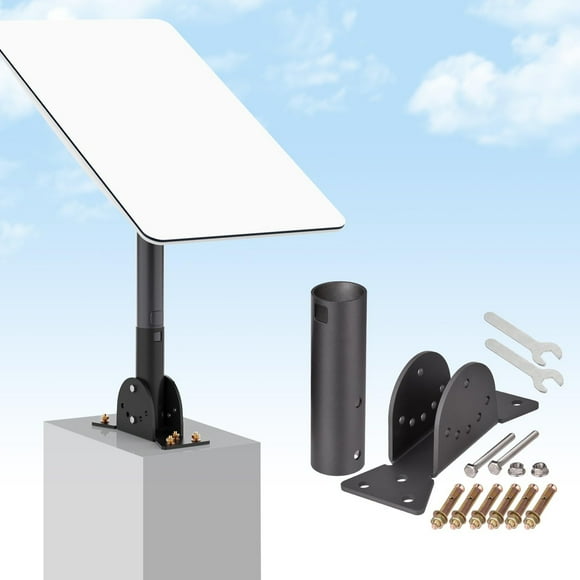Sturdy Adjustable Mounting Kit for Starlink Gen 2 Satellite Dish Antenna