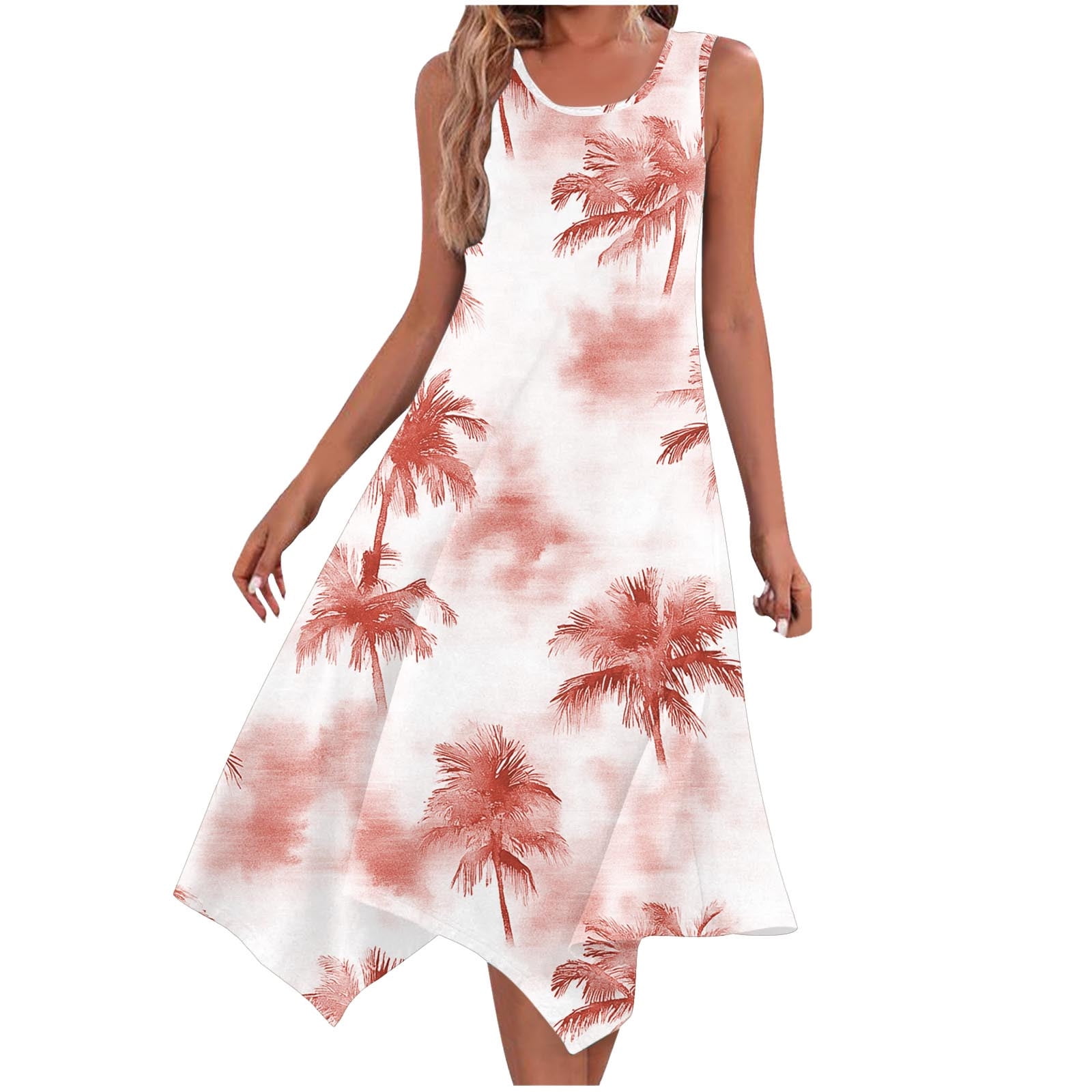 Économies d'Été! Horkkom Robes d'Été pour Femmes 2025 Sans Manches