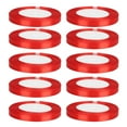 thumbnail image 1 of Oubit Gift Wrapping,10 Rolls 25 Yards Satin Ribbon Polyester Ribbon Finest Materials, 1 of 9