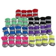 thumbnail image 3 of jiaroswwei 4Pcs Reflective Dog Puppy Shoes Pomeranian Teddy Bichon Soft-soled Pet Boots, 3 of 8