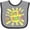 Heather and Black, variant on Inktastic I Love My Big Brother Sun and Rainbow Letters Boys or Girls Baby Bib
